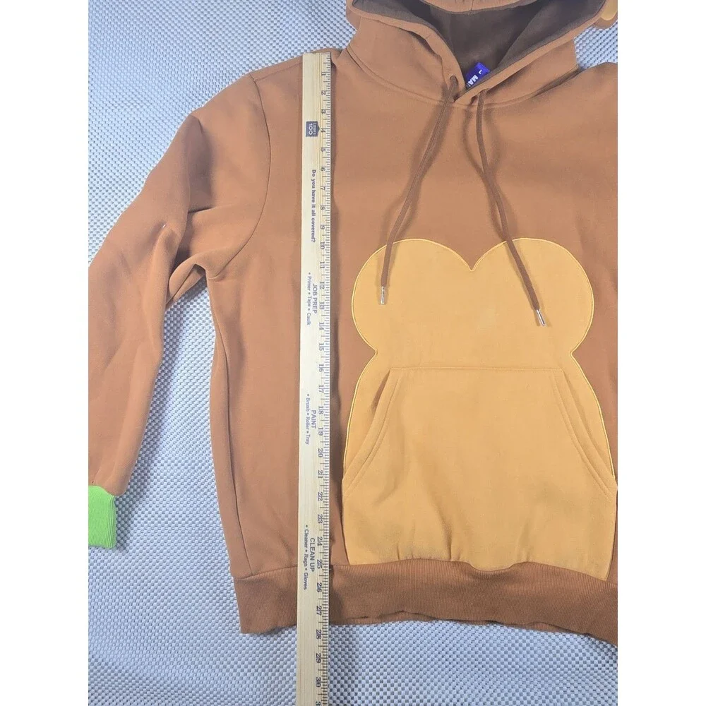 Makeship Bloons TD6 Dart Monkey Hoodie Size L Ninja Kiwi Limited Edition RARE!!!